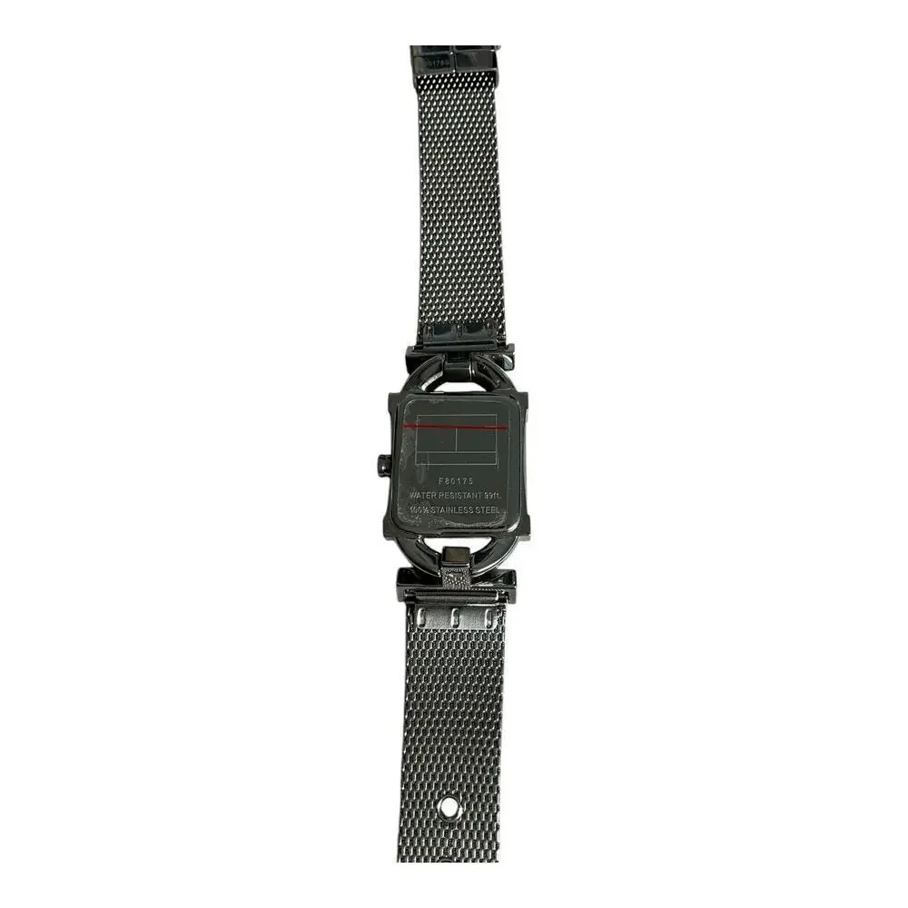 Tommy Hilfiger Women's Watch Water Resistant 100% Stainless Steel Mesh Silver